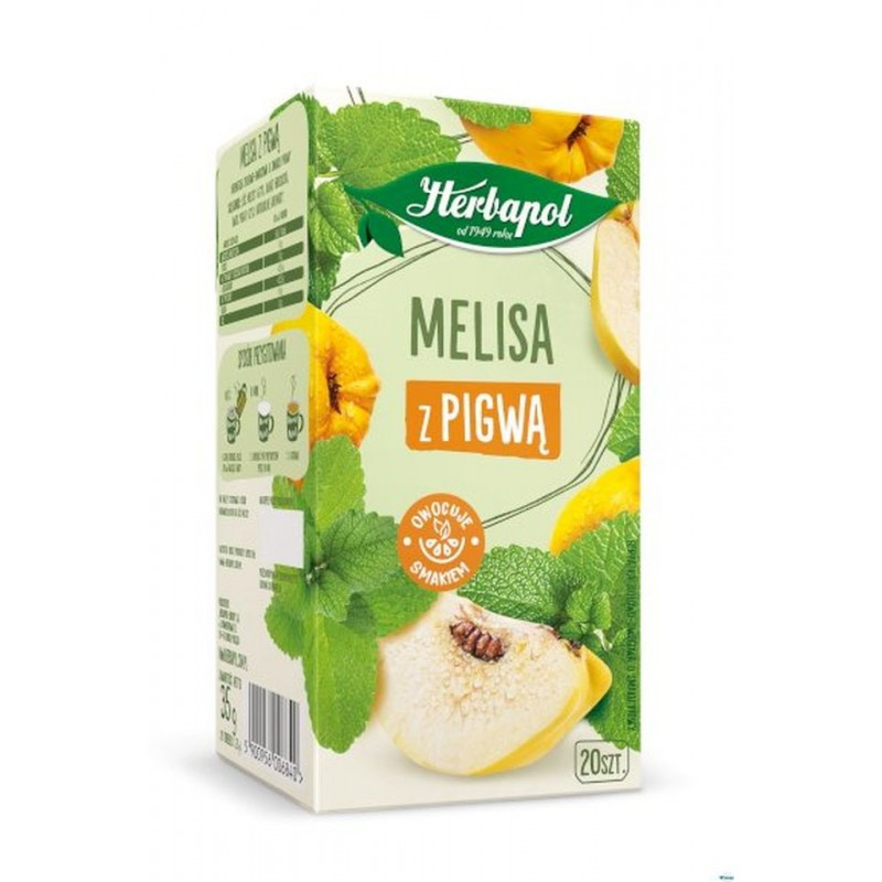 Herbata Herbapol melisa  pigwa (20szt)